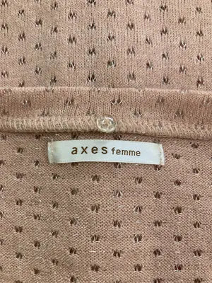 axes femme/アクシーズファム/シャツ/ブラウス/トップス/オレンジ/M   バスト79～87   身長154～162