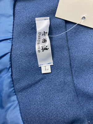 Danyumo/カーディガン/ボレロ/トップス/ブルー/L