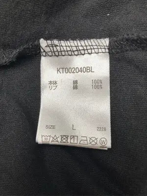 kutir/クティール/Tシャツ/カットソー/トップス/ブラック/L
