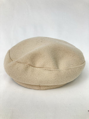 キャスケット/帽子/ホワイト