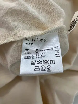 JaVa/ジャバ/Tシャツ/カットソー/トップス/ベージュ/L