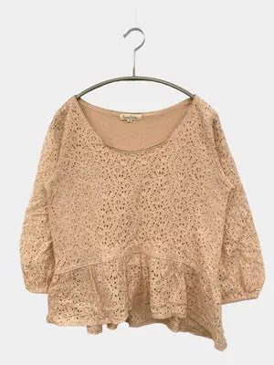 ROPE PICNIC/ロペピクニック/Tシャツ/カットソー/トップス/ベージュ/38