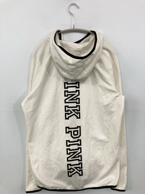 PINK/ピンク/パーカー/トップス/ホワイト/S