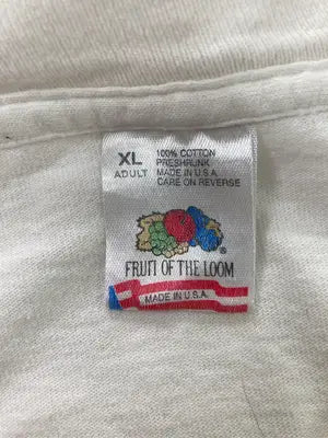 FRUIT OF THE LOOM/フルーツオブザルーム/Tシャツ/カットソー/トップス/ホワイト/XL