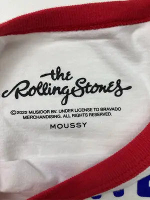MOUSSY/マウジー/Tシャツ/カットソー/トップス/ホワイト/FREE
