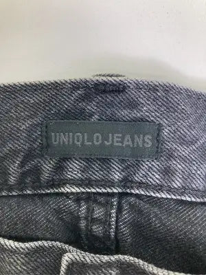 UNIQLO JEANS/ユニクロジーンズ/デニムパンツ/パンツ/ブラック/33(84cm)