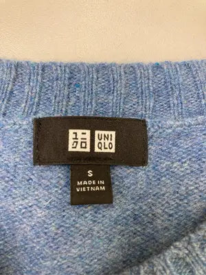 UNIQLO/ユニクロ/ニット/セーター/トップス/ブルー/S
