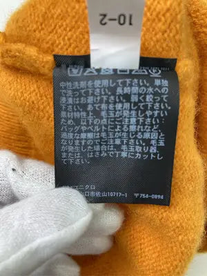 UNIQLO/ユニクロ/ニット/セーター/トップス/オレンジ/XL