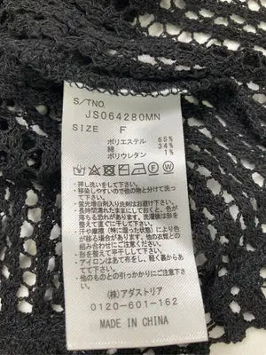JEANASIS/ジーナシス/Tシャツ/カットソー/トップス/ブラック/F