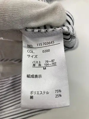 Linoluce/リノルーセ/Tシャツ/カットソー/トップス/ブラック/M