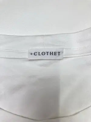 CLOTHET/Tシャツ/カットソー/トップス/ホワイト/4