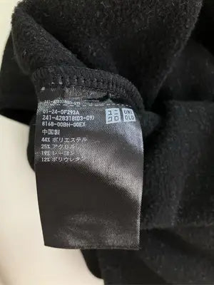 UNIQLO/ユニクロ/スウェット/トップス/ブラック/S