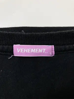 VEHEMENT/Tシャツ/カットソー/トップス/ブラック/L