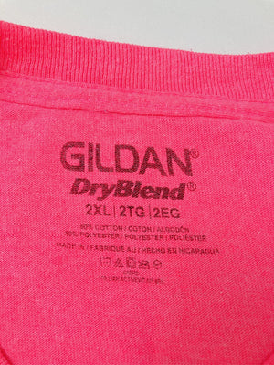 GILDAN/ギルダン/Tシャツ/カットソー/トップス/ピンク/2XL