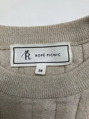 ROPE PICNIC/ロペピクニック/ニット/セーター/トップス/ベージュ/38