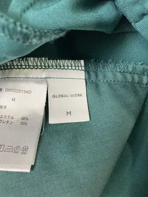 GLOBAL WORK/グローバルワーク/スラックス/パンツ/グリーン/M