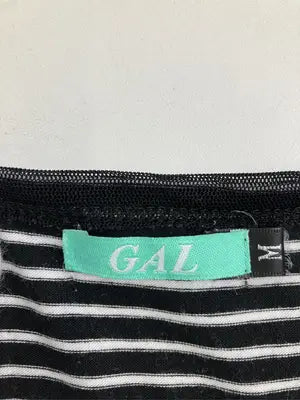 GAL/Tシャツ/カットソー/トップス/ブラック/M