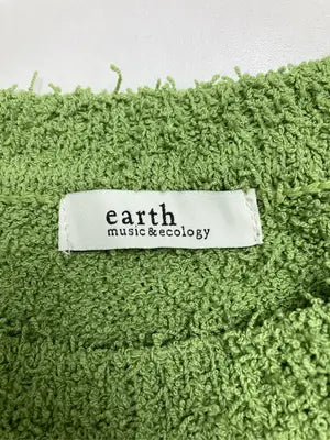 earth music&ecology/アースミュージックアンドエコロジー/ニット/セーター/トップス/グリーン/F