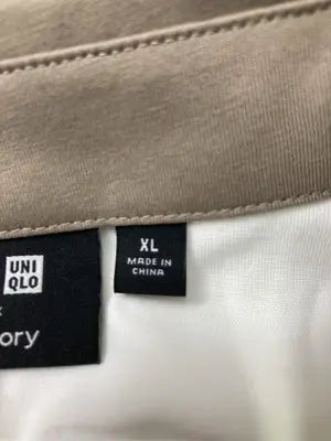 UNIQLO × Theory/ポロシャツ/トップス/ホワイト/XL