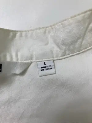 UNIQLO/ユニクロ/シャツ/ブラウス/トップス/ホワイト/L