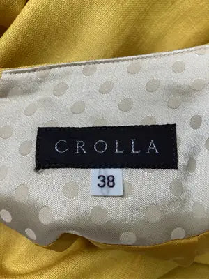 CROLLA/クローラ/ショート/ミニスカート/スカート/イエロー/38