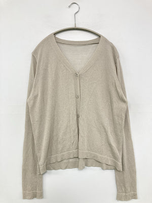 カーディガン/ボレロ/トップス/グレー