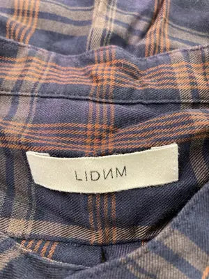 LIDNM/リドム/シャツ/ブラウス/トップス/ネイビー/M
