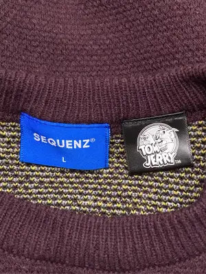 SEQUENZ/シーケンス/ニット/セーター/トップス/ブラウン/L