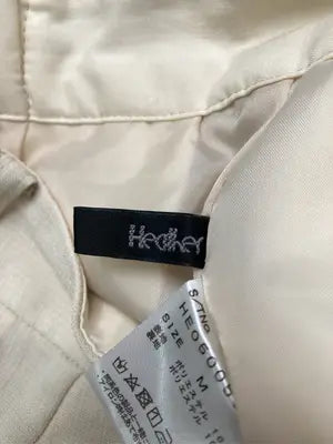 Heather/ヘザー/スラックス/パンツ/ベージュ/M
