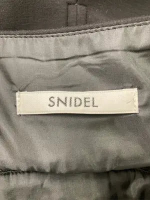 SNIDEL/スナイデル/ショート/ミニスカート/スカート/ブラック/1