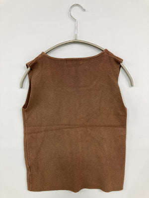 CLEA/クレア/タンクトップ/トップス/ブラウン/F