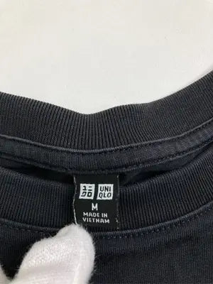 UNIQLO/ユニクロ/Tシャツ/カットソー/トップス/ブラック/M