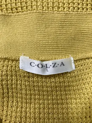 COLZA/コルザ/カーディガン/ボレロ/トップス/イエロー/L