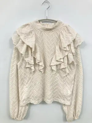 SLY/スライ/シャツ/ブラウス/トップス/ホワイト/FREE