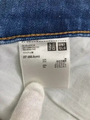 UNIQLO/ユニクロ/デニムパンツ/パンツ/ブルー/27 (68.5cm)