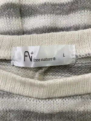 free nature/フリーネイチャー/ニット/セーター/トップス/グレー/L