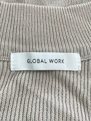 GLOBAL WORK/グローバルワーク/ベスト/トップス/ベージュ/F