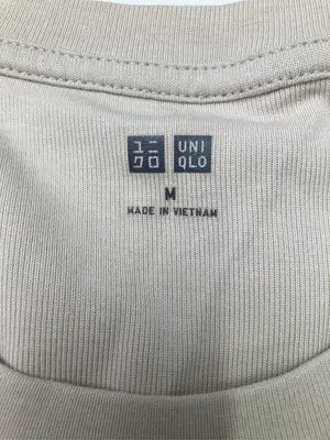 UNIQLO/ユニクロ/Tシャツ/カットソー/トップス/ベージュ/M