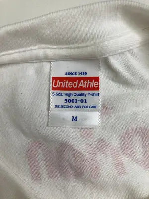 United Athle/ユナイテッドアスレ/Tシャツ/カットソー/トップス/ホワイト/M