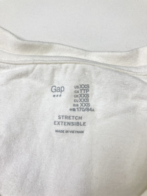 GAP/ギャップ/Tシャツ/カットソー/トップス/ホワイト/XXS