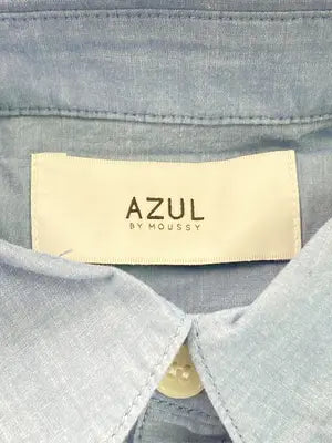 AZUL by MOUSSY/アズールバイマウジー/シャツ/ブラウス/トップス/ブルー/S
