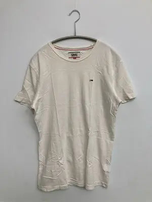 TOMMY JEANS/トミージーンズ/Tシャツ/カットソー/トップス/ホワイト/S