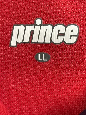 prince/プリンス/ポロシャツ/トップス/レッド/LL