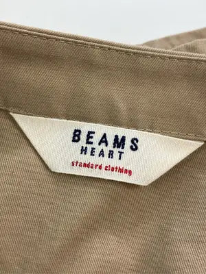 BEAMS HEART/ビームスハート/シャツワンピース/ワンピース/ドレス/ベージュ