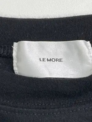 LE MORE/ルモア/スウェット/トップス/ブラック/標記無し