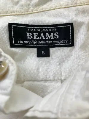 BEAMS/ビームス/シャツ/ブラウス/トップス/ホワイト/S