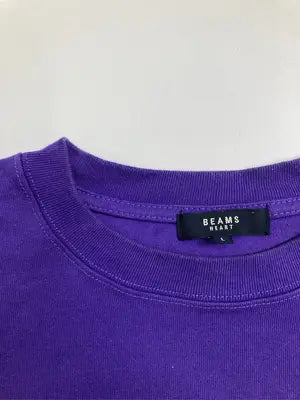 BEAMS HEART/ビームスハート/Tシャツ/カットソー/トップス/パープル/L