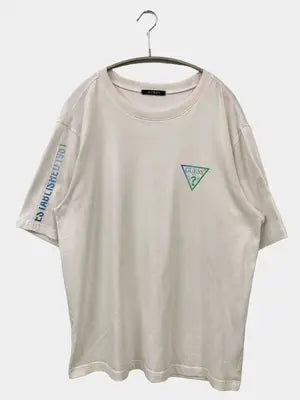 GUESS/ゲス/Tシャツ/カットソー/トップス/ホワイト/L