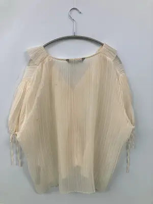 ZARA/ザラ/シャツ/ブラウス/トップス/アイボリー/EUR L