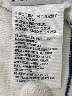 AMERICAN EAGLE/アメリカンイーグル/ポロシャツ/トップス/ブルー/S